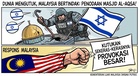 Malaysia kutuk Sekeras-Kerasnya Tindakan Peneroka Israel Naikkan Bendera di Masjid Al-Aqsa: ‘Provokasi Melampau’