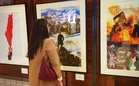 Pameran Seni di Ramallah: Seniman Turkiye Terjemah Ketabahan Palestin Menerusi Puisi Mahmoud Darwish