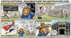 Harry Kane Wira Three Lions, England Bangkit Tewaskan DR Congo 2-1