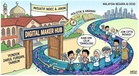 Pondok Darul Furqan Tambun Terima Digital Maker Hub, Inisiatif MDEC Perkasa Pendidikan Agama