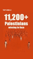 Lebih 11,200 Rakyat Palestin Dilaporkan Hilang di Gaza