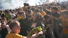 Vancouver turns green and gold after Australia's World Cup win