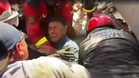 Joy as man pulled from rubble three days after Venezuela quake