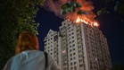 Russian missile and drone strikes kill 10 in Kyiv after Zelensky warns of massive attack