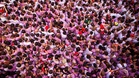 San Fermín 2026 kicks off with crowded rocket launch as Pamplona embraces festival