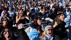 Argentina fans sing and dance after dramatic World Cup comeback against Egypt