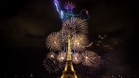 Spectacular drones and fireworks illuminate Eiffel Tower ahead of Bastille Day