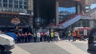 Several reported dead after fire in lift shaft of Brussels construction site