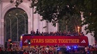 Victorious Spanish team parade through Madrid after World Cup triumph