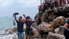 At least 60,000 migrants cross into Spanish territory of Ceuta from Morocco in a single day