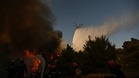 Aerial firefighters take off to tackle major wildfire in Greece after two killed in helicopter collision
