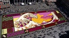 Brussels unveils giant flower carpet inspired by Hokusai masterpiece