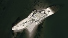 Drought on Serbia's Sava River reveals long-lost WWII shipwreck