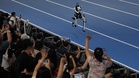 Beijing Robot Games: humanoids take on sprints, football and tai chi