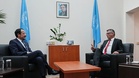 Rival leaders of divided Cyprus agree to meet weekly after UN chief's visit