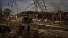 'Massive' Russian missile and drone attack on Kyiv kills at least eight, officials say