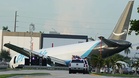 Amazon cargo plane overshoots Miami runway, at least five dead
