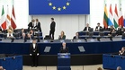 Watch: Carney backs closer EU ties, draws applause at European Parliament