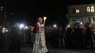 Pope joins pilgrims in Lourdes candlelit rosary as 150,000 attend mass