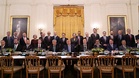 Top AI and tech firms sign 'morally binding' accord to 'self-police' development after meeting at White House