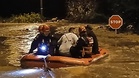 Two people have died in Catalonia as the region is hit by torrential rain and flooding