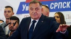 Serb separatist politician Milorad Dodik thanks Trump, Putin as he declares victory in contested Bosnia vote