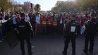 Paris police clash with protesters over school conditions
