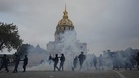 Violence in Paris as tens of thousands turn out for student protests across France