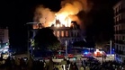 Historic Limoges town hall engulfed in flames amid protests in France