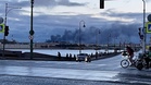 Russia: Huge flames and smoke rise over St Petersburg after drone strikes