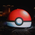 Pokémon transformed the Vegas Sphere into a Poké Ball for its 30th anniversary