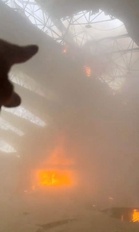 Kuwait airport ablaze after Iranian drone strike in major ceasefire violation