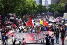 Protests in Mexico City escalate ahead of the World Cup