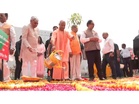UP CM Yogi Adityanath plants sapling on World Environment Day and his 54th Birthday