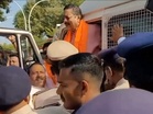 Police detain BJP MLA Yatnal during protest against Karnataka govt's Hijab ban withdrawal in schools