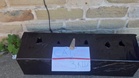 Taped-up box left at vet clinic: the note left inside turns out to be a lie