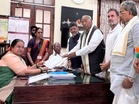 Mallikarjun Kharge files nomination for Rajya Sabha polls from Karnataka; Rahul Gandhi, Siddaramaiah accompany him