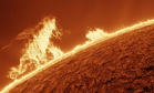 Stunning Solar ‘Godzilla’ Captured in Backyard Astrophotography Looks Straight Out of Sci-Fi