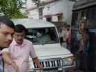 West Bengal: Locals hurl eggs at police vehicle carrying former TMC MLA Sujoy Hazra after his arrest