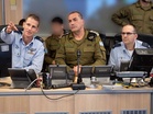 Israeli Army Chief "commanding" strikes on Iran, says military