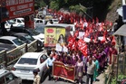 Anganwadi workers protest in Shimla to demand gratuity, salary hike