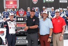 NASCAR Cup Series standings after Denny Hamlin wins FireKeepers Casino 400