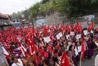Anganwadi workers hold protest in Shimla
