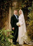 Peter Phillips and Harriet Phillips release their official wedding portraits