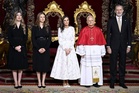 Spanish Royal Family meet with Pope Leo during his landmark journey through the country