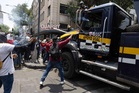 Explosive devices seized at teachers' protest in Mexico City