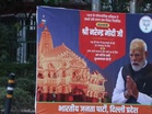 Delhi: BJP puts up banners marking PM Modi's 12-year tenure