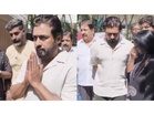 Suriya visits Bharathiraja's residence, pays last respects to filmmaking legend