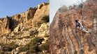 Palestinian rock climbing in West Bank hindered by Israeli settlements