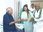"Pillar of social justice, messiah of the poor": Tejashwi, Misa Bharti and Tej Pratap wish father Lalu Prasad on his 79th birthday
